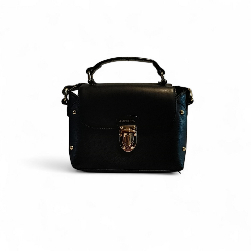 Cartera Bandolera Amphora Negra