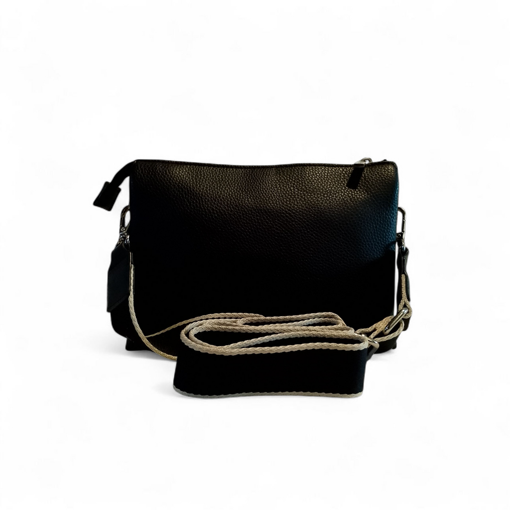 Cartera Bandolera Basement Collection Negra