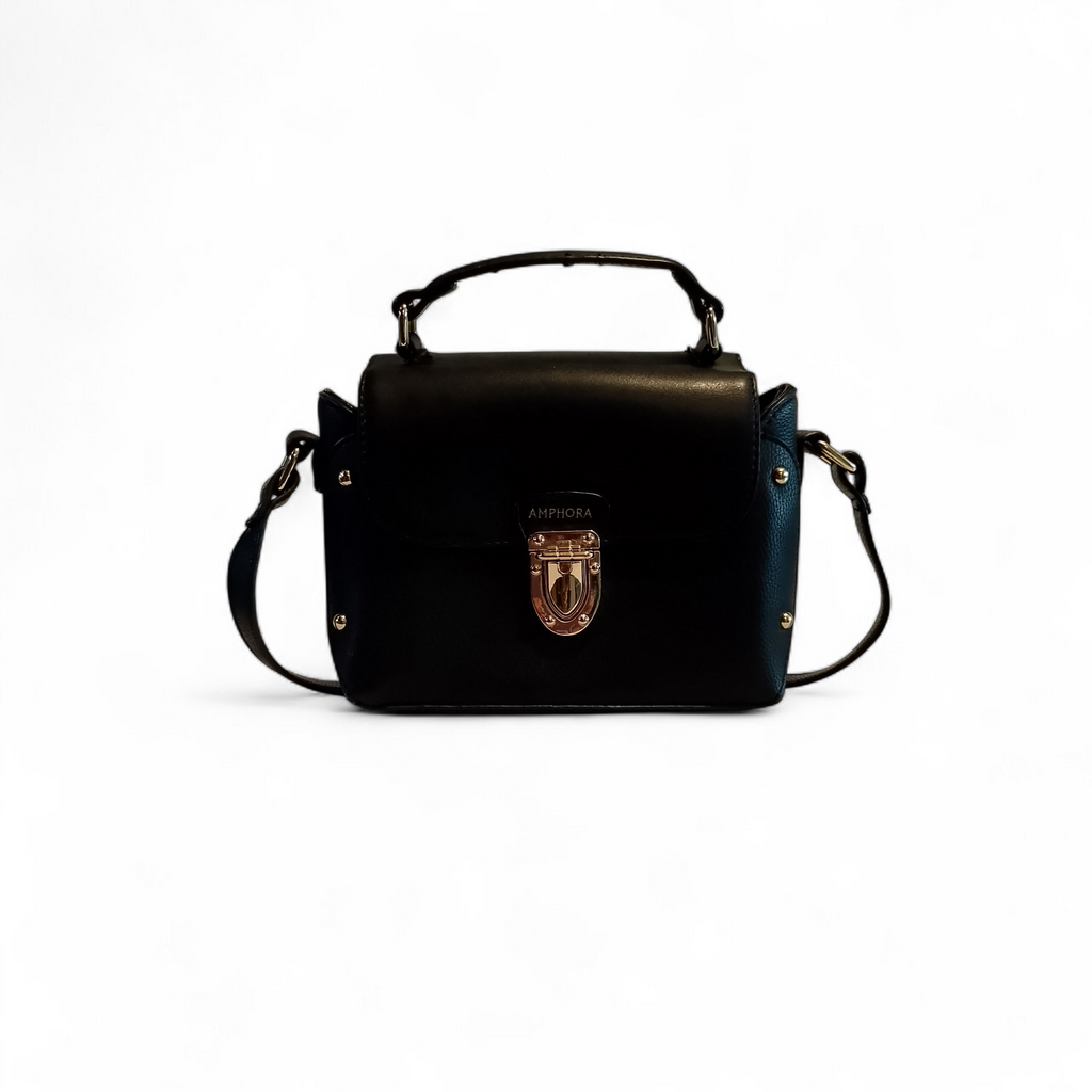 Cartera Bandolera Amphora Negra